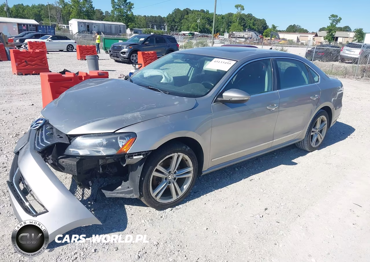 2012 Volkswagen Passat 2.0L Tdi Sel Premium VIN:1VWCN7A32CC025269 - 2