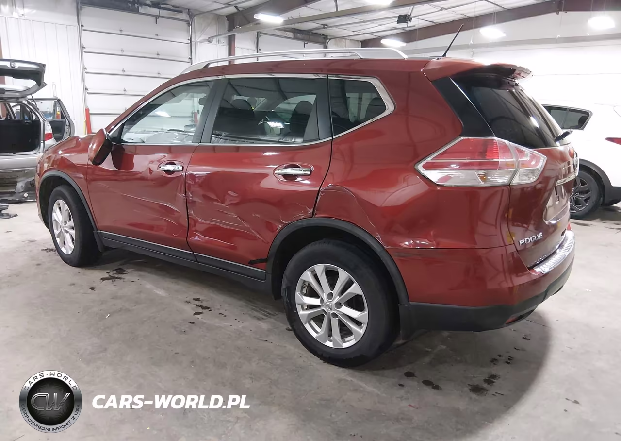 2015 Nissan Rogue Sv VIN:KNMAT2MV4FP531621 - 3