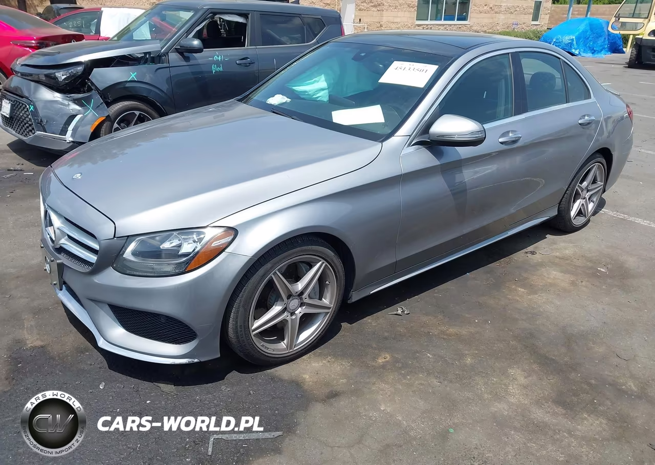 2016 Mercedes-Benz C 300 Sport VIN:55SWF4JB3GU163039 - 2