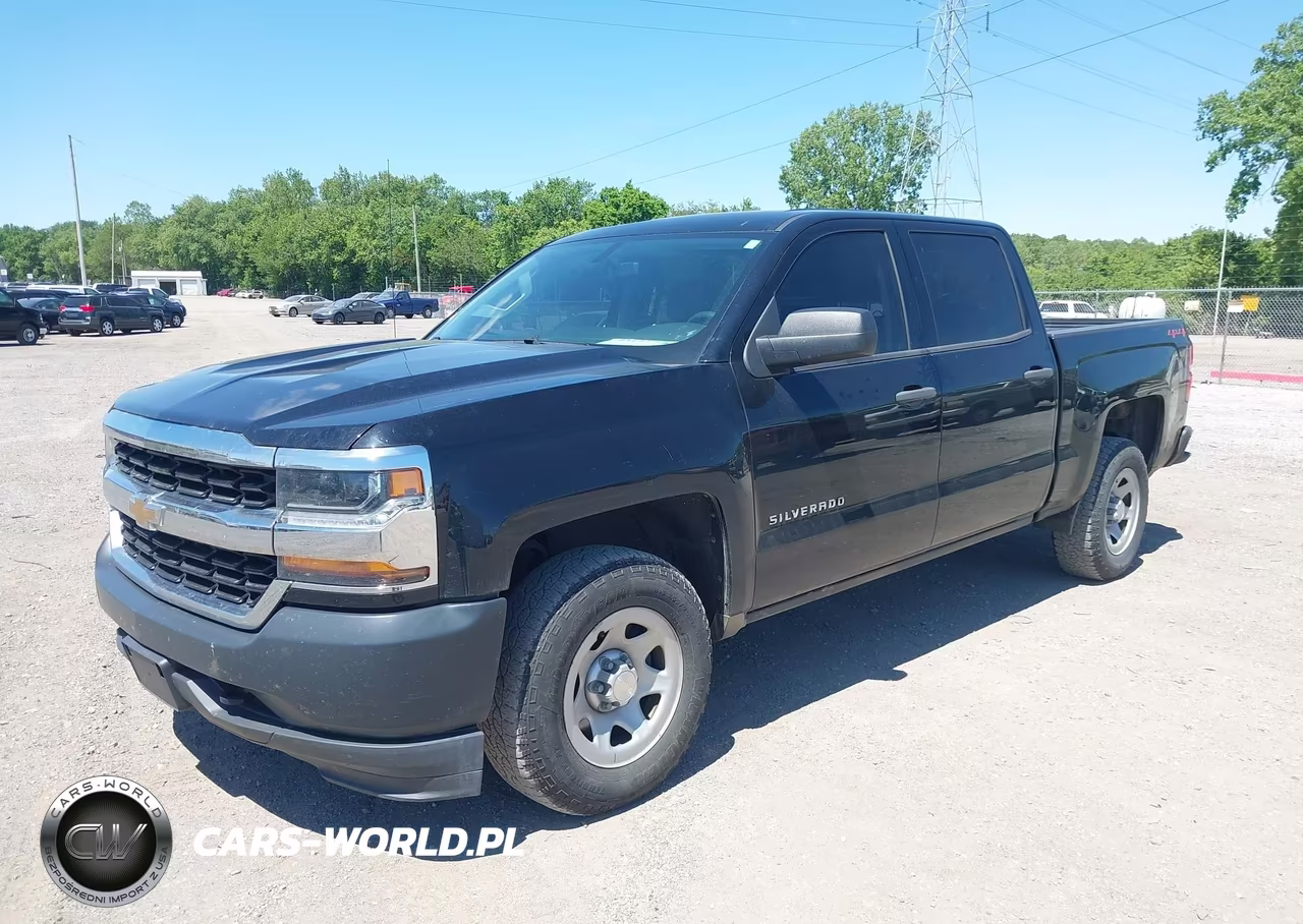 2018 Chevrolet Silverado 1500 Wt VIN:3GCUKNEH8JG140530 - 2
