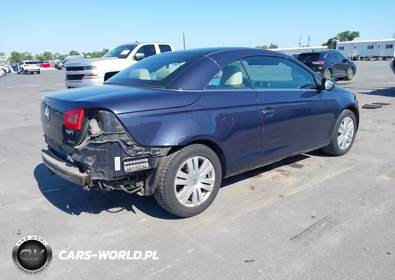 2009 Volkswagen Eos Komfort VIN:WVWBA71F39V019997 - 4
