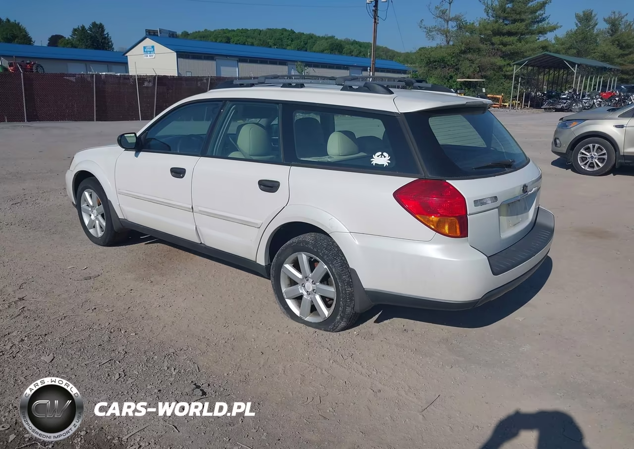 2007 Subaru Outback 2.5I VIN:4S4BP61C377316795 - 3