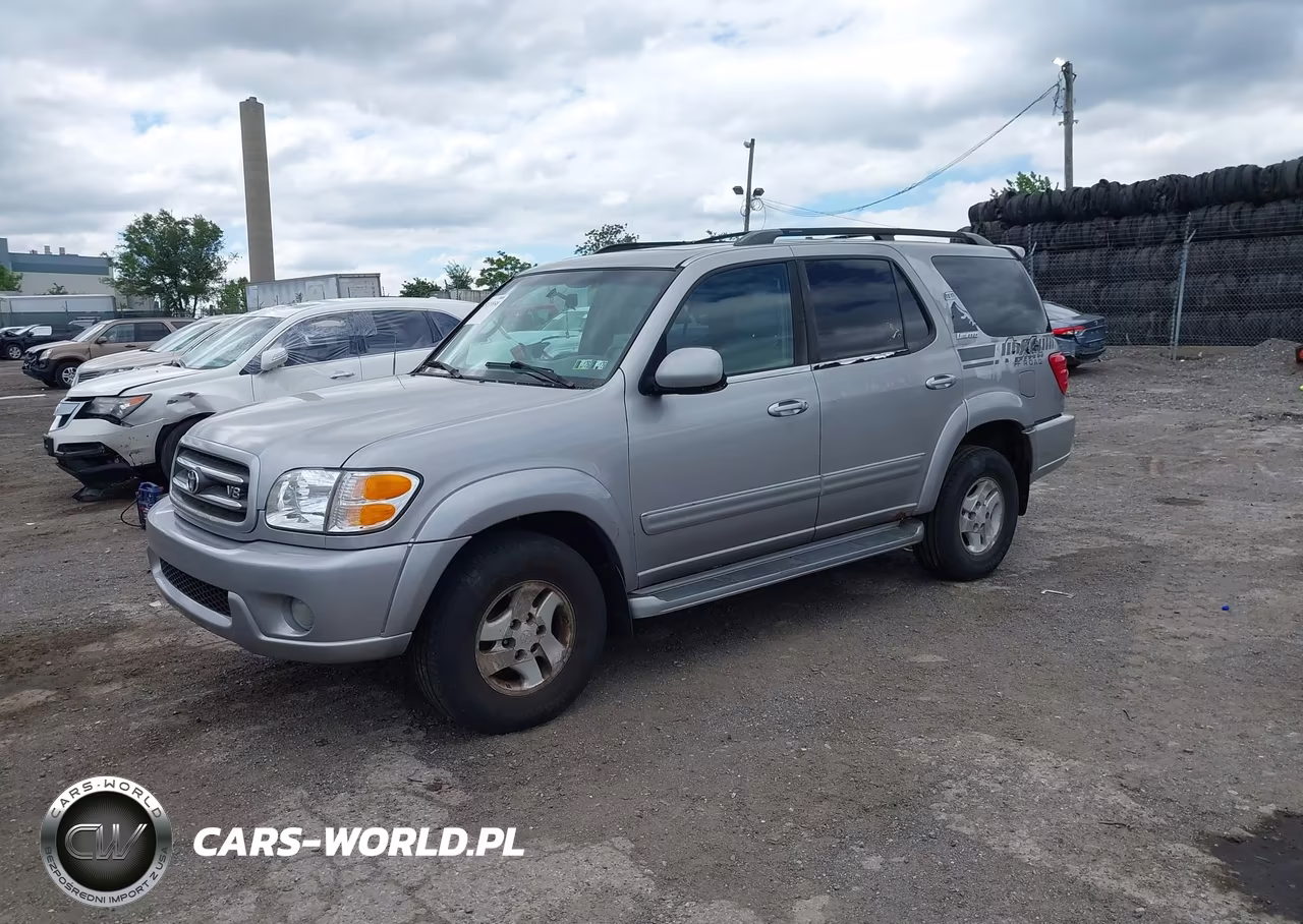 2001 Toyota Sequoia Limited V8 VIN:5TDBT48A91S009122 - 2