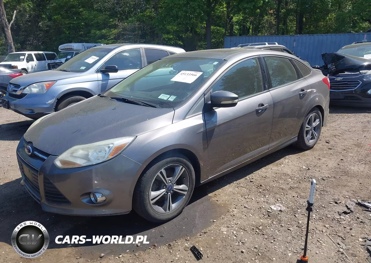2014 Ford Focus Se VIN:1FADP3F22EL417137 - 2