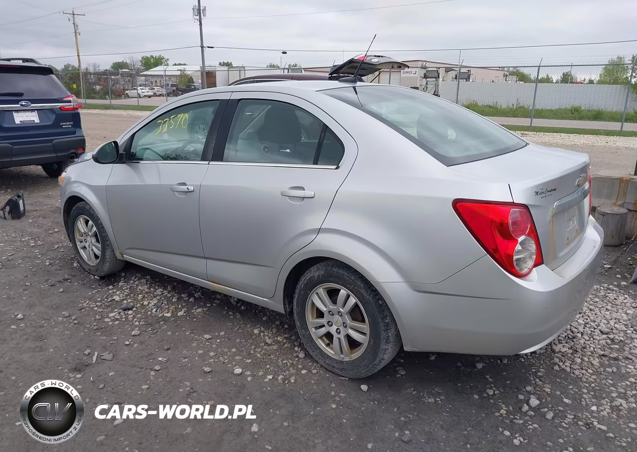 2012 Chevrolet Sonic 2Lt VIN:1G1JC5SH6C4106504 - 3