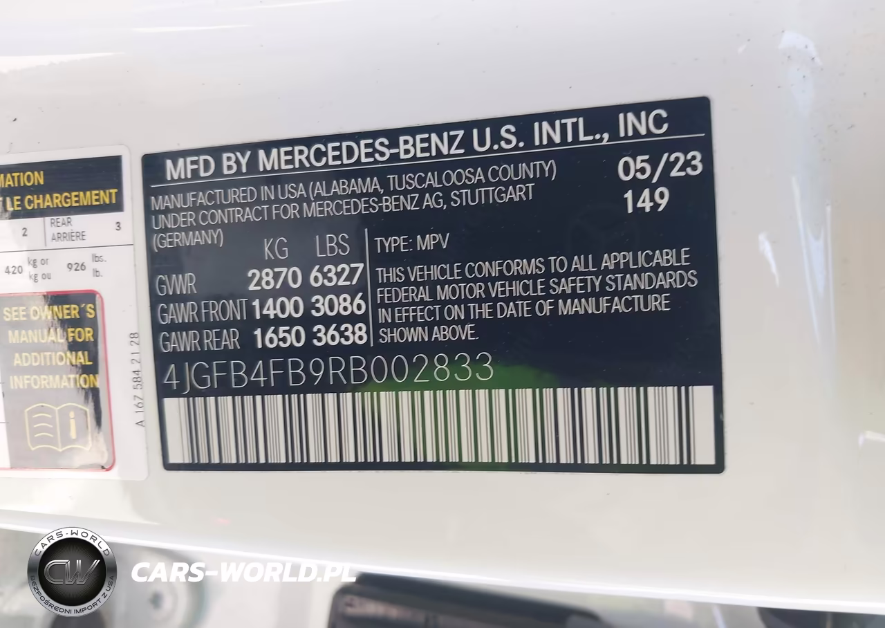 2024 Mercedes-Benz Gle 350 4Matic VIN:4JGFB4FB9RB002833 - 9