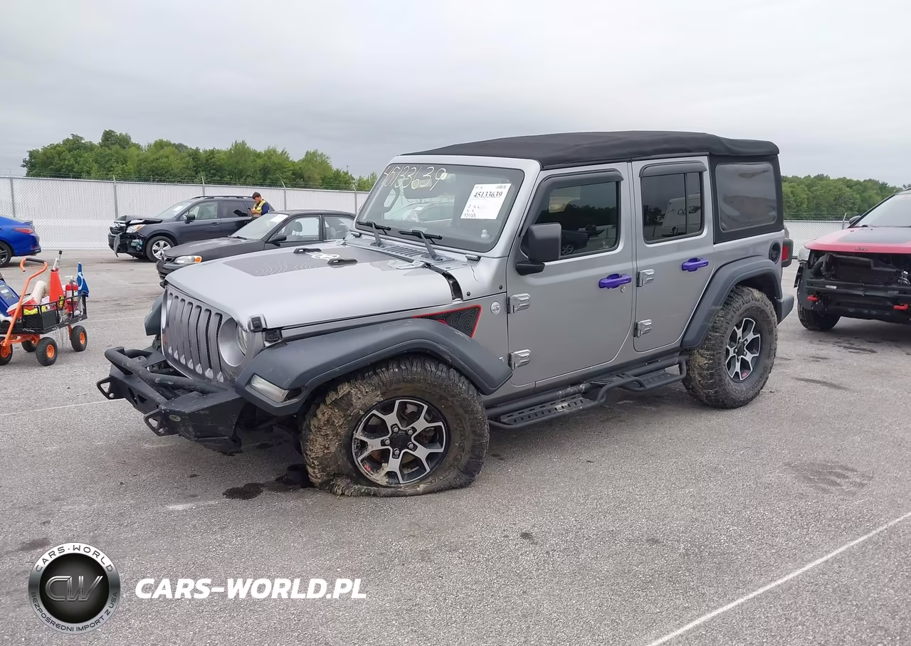 2018 Jeep Wrangler Unlimited Sport VIN:1C4HJXDG2JW105217 - 2
