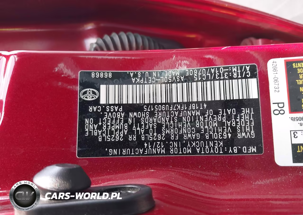 2015 Toyota Camry Xse VIN:4T1BF1FK7FU905175 - 9