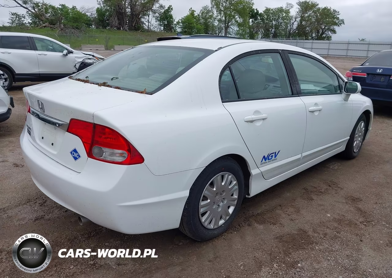2011 Honda Civic Gx VIN:19XFA4F56BE000712 - 4