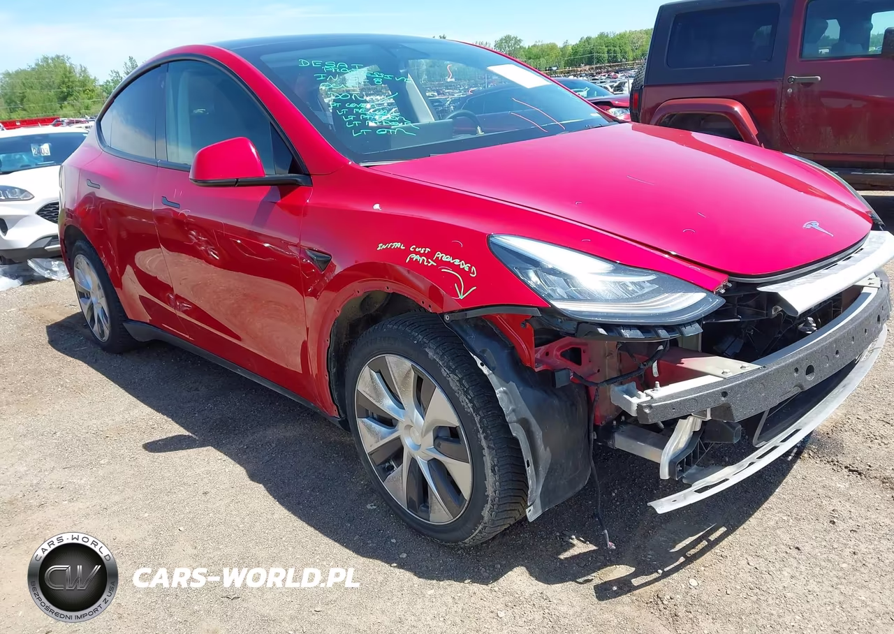 2022 Tesla Model Y Long Range Dual Motor All-Wheel Drive VIN:7SAYGDEE6NF442626 - 14