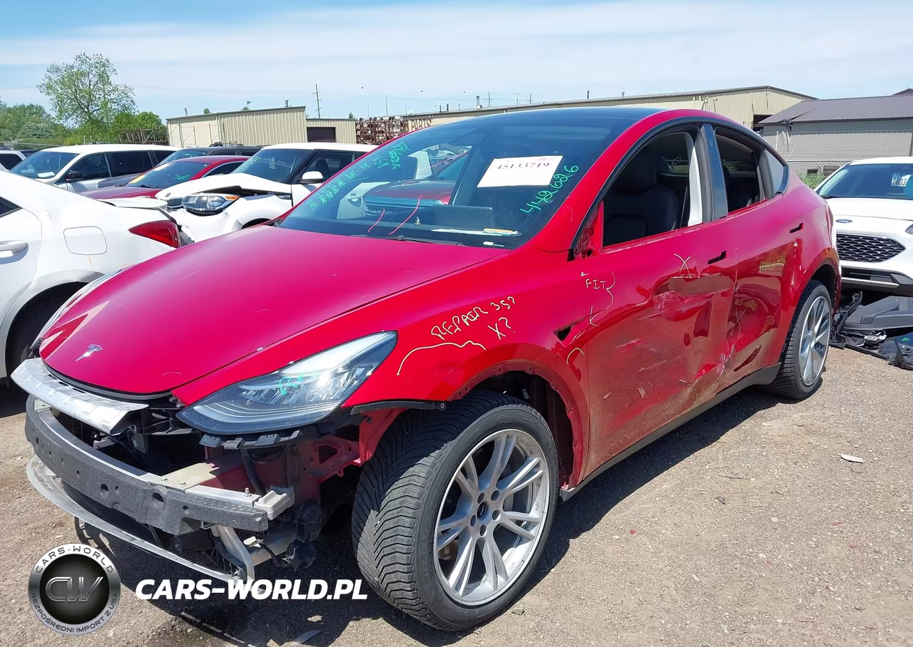 2022 Tesla Model Y Long Range Dual Motor All-Wheel Drive VIN:7SAYGDEE6NF442626 - 6