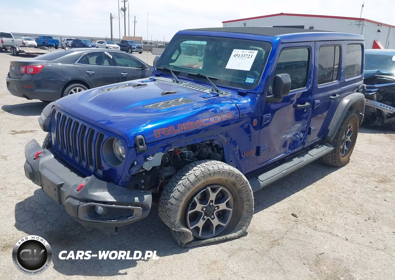 2019 Jeep Wrangler Unlimited Rubicon 4X4 VIN:1C4HJXFNXKW540371 - 2