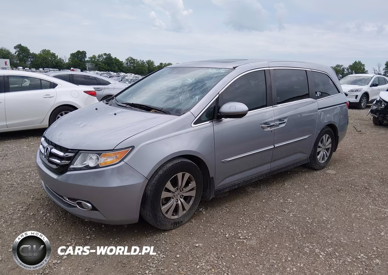 2016 Honda Odyssey Ex-L VIN:5FNRL5H69GB134344 - 2
