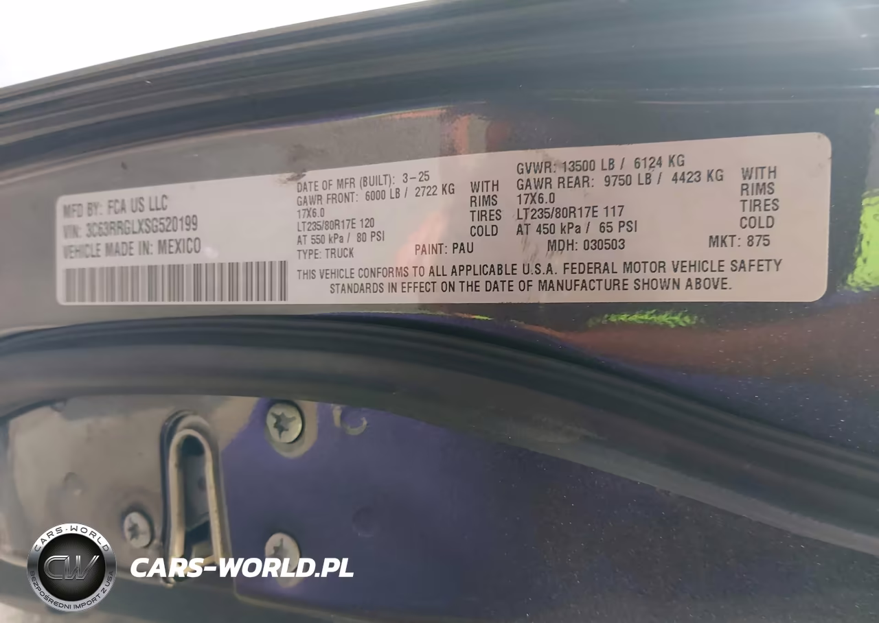 2025 Ram 3500 Tradesman 4X4 8' Box VIN:3C63RRGLXSG520199 - 9