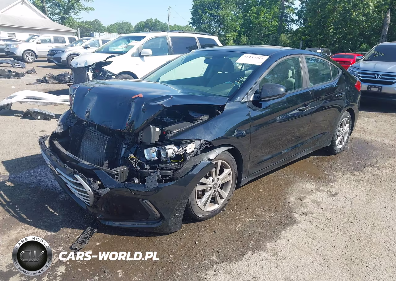 2017 Hyundai Elantra Se VIN:KMHD84LF2HU103177 - 2