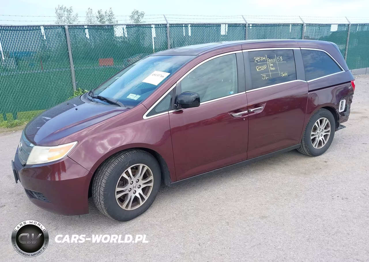 2013 Honda Odyssey Ex-L VIN:5FNRL5H65DB007599 - 2