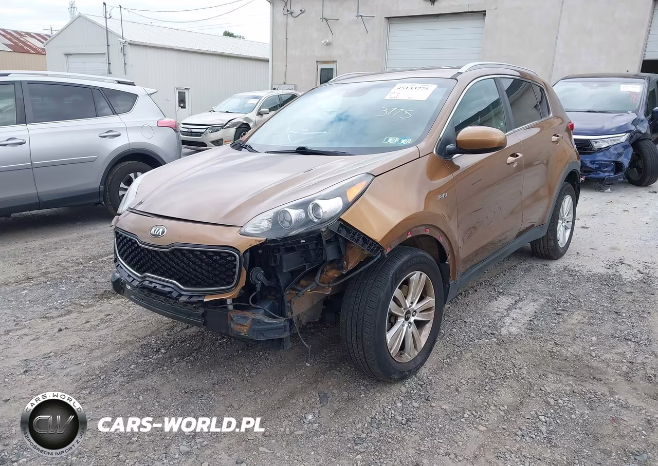 2017 Kia Sportage Lx VIN:KNDPMCAC9H7240034 - 2