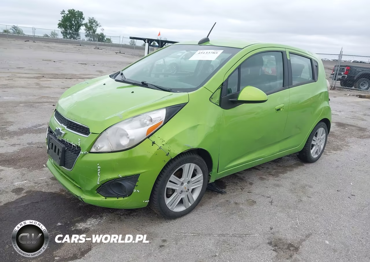 2015 Chevrolet Spark 1Lt Cvt VIN:KL8CD6S92FC786643 - 2