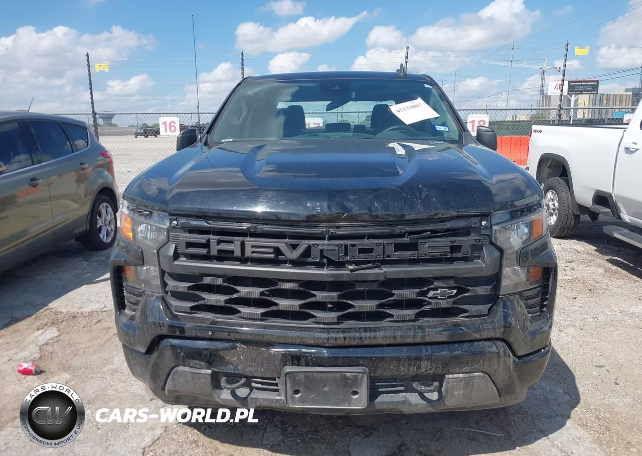 2023 Chevrolet Silverado 1500 2Wd Short Bed Custom VIN:3GCPABEK0PG165523 - 11