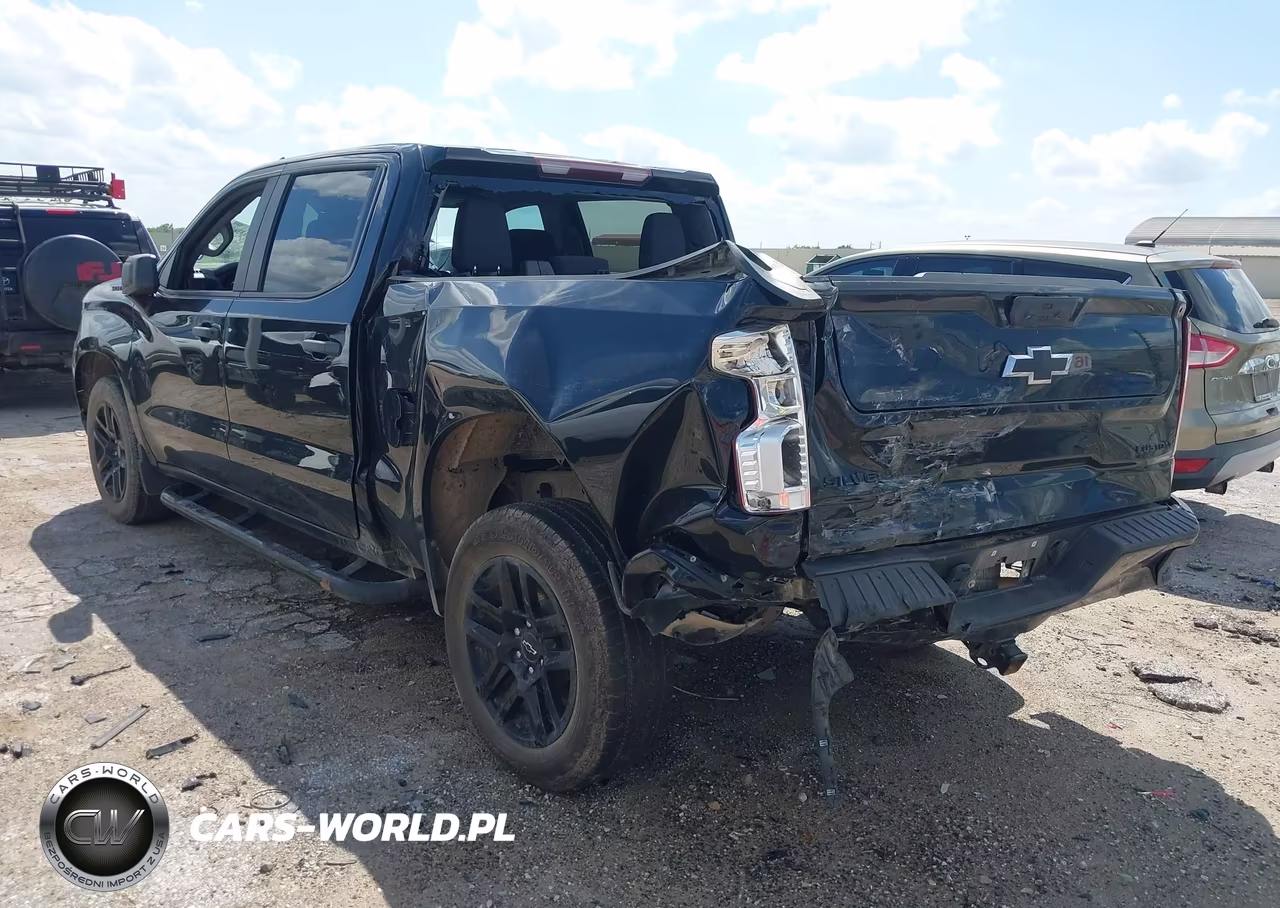 2023 Chevrolet Silverado 1500 2Wd Short Bed Custom VIN:3GCPABEK0PG165523 - 3