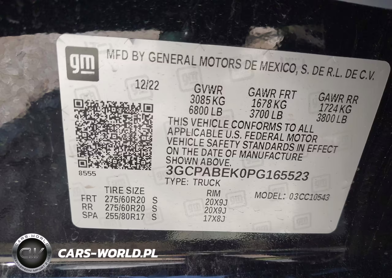 2023 Chevrolet Silverado 1500 2Wd Short Bed Custom VIN:3GCPABEK0PG165523 - 9