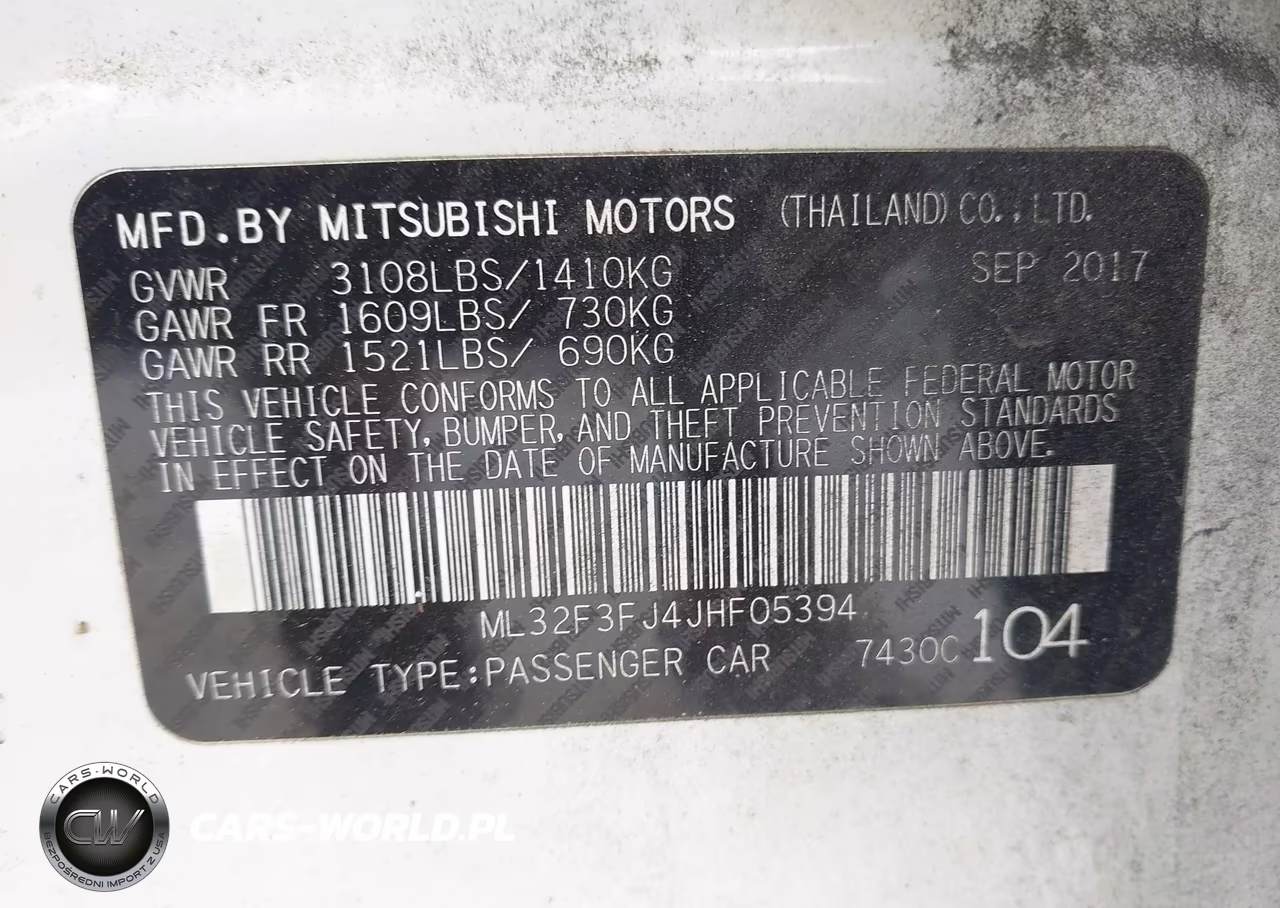 2018 Mitsubishi Mirage G4 Es VIN:ML32F3FJ4JHF05394 - 9