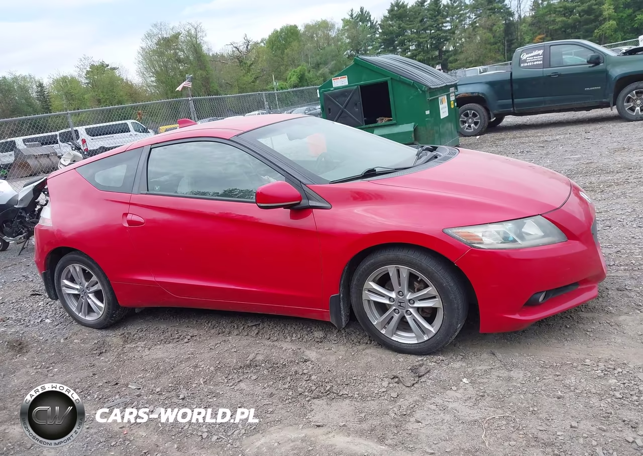 2012 Honda Cr-Z Ex VIN:JHMZF1D66CS002496 - 13