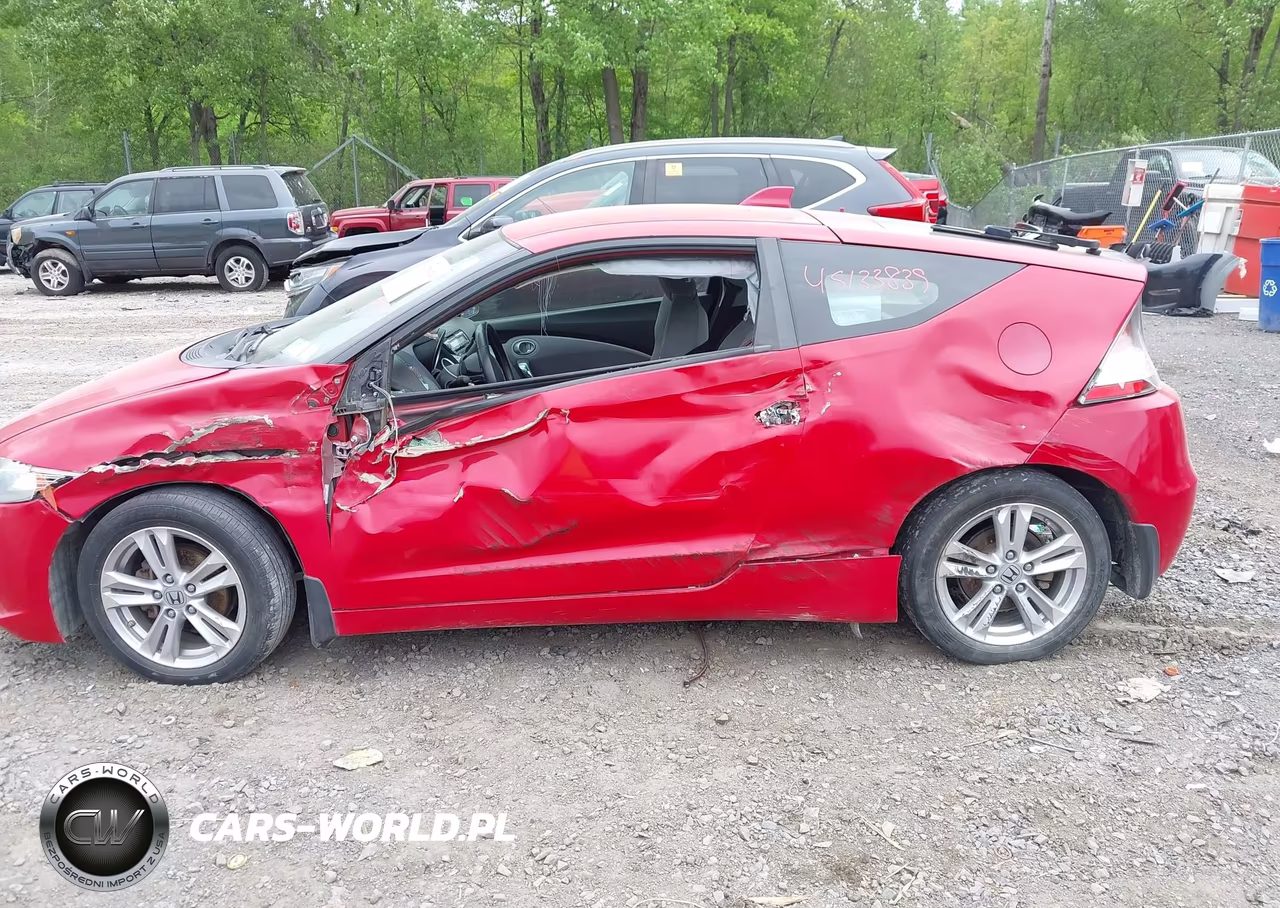 2012 Honda Cr-Z Ex VIN:JHMZF1D66CS002496 - 14