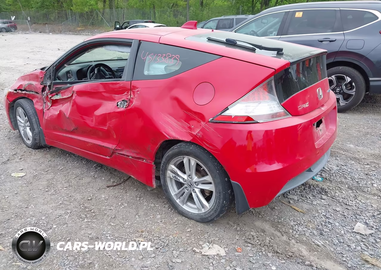 2012 Honda Cr-Z Ex VIN:JHMZF1D66CS002496 - 3