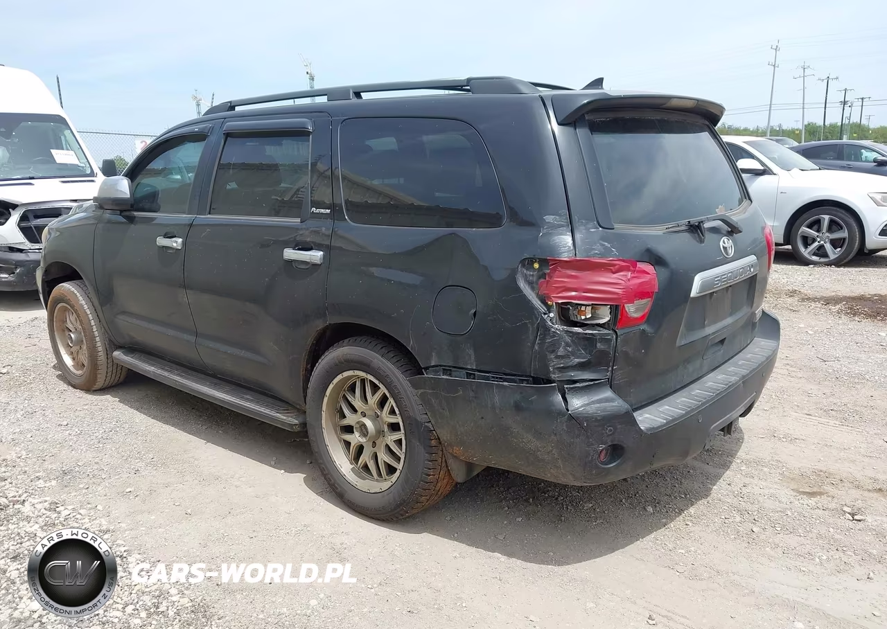 2012 Toyota Sequoia Platinum 5.7L V8 VIN:5TDDY5G18CS072507 - 3
