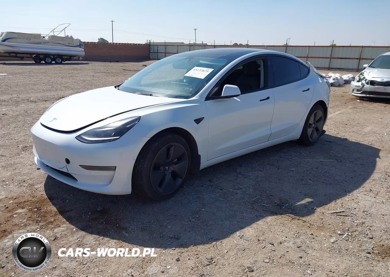 2022 Tesla Model 3 Long Range Dual Motor All-Wheel Drive VIN:5YJ3E1EB0NF169121 - 2