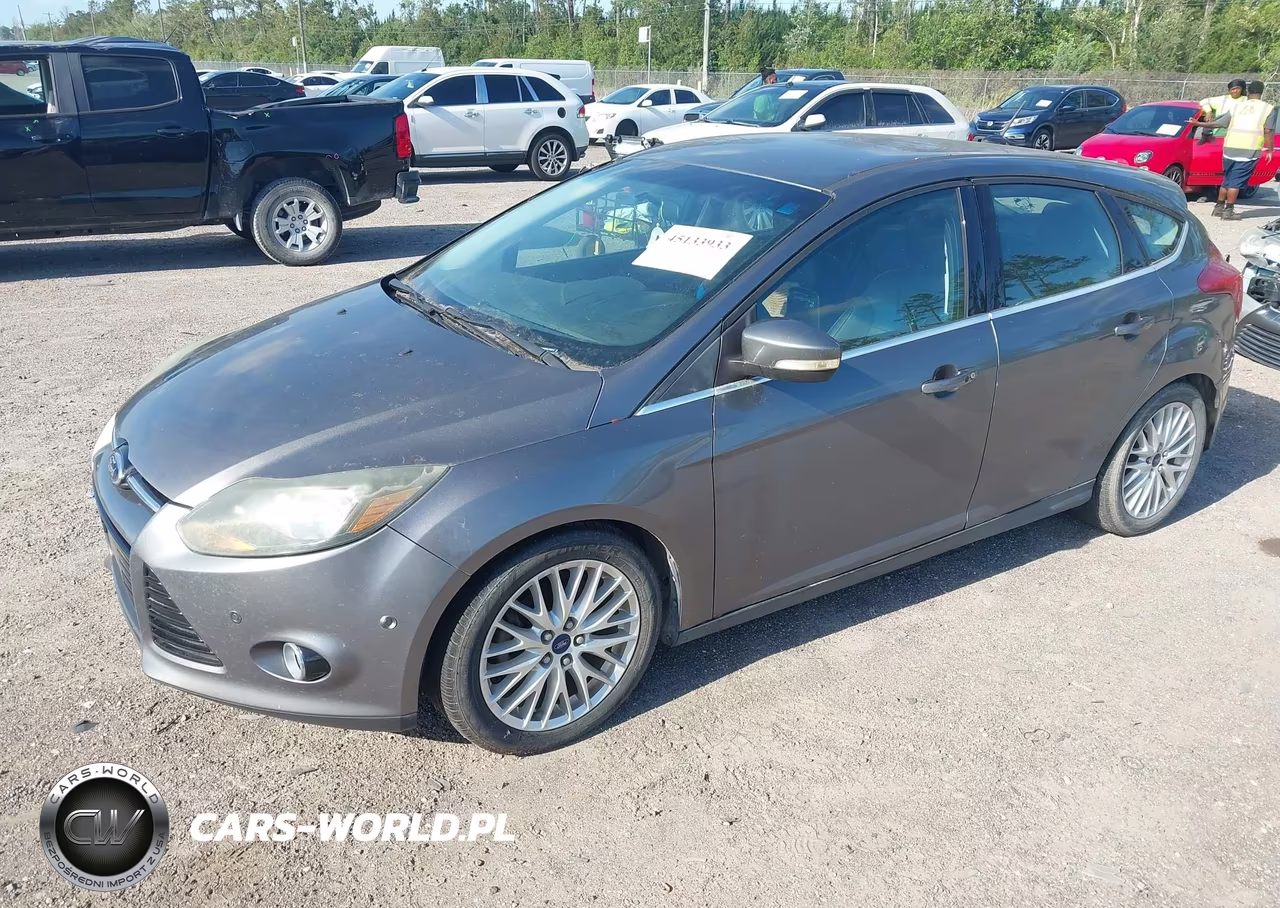2014 Ford Focus Titanium VIN:1FADP3N29EL448015 - 2