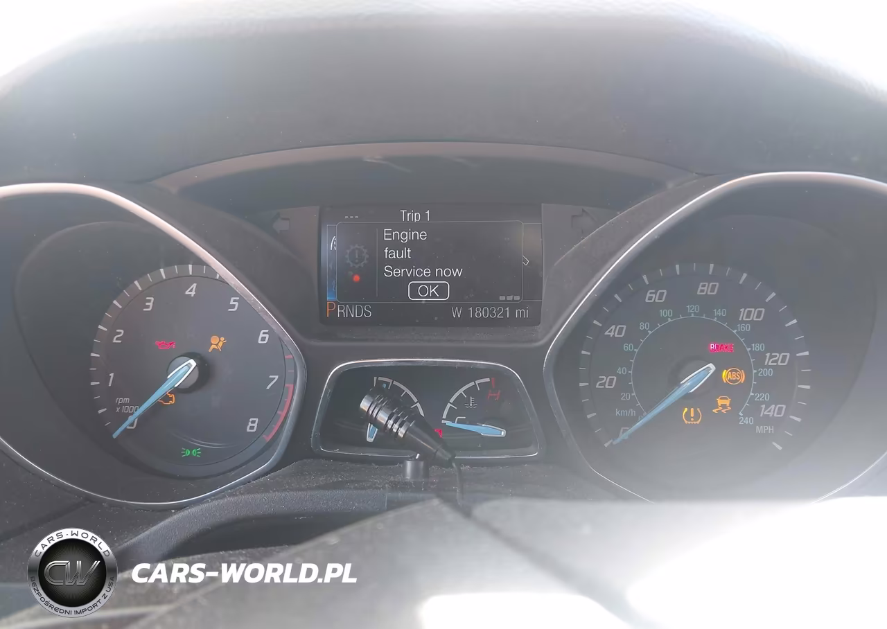 2014 Ford Focus Titanium VIN:1FADP3N29EL448015 - 7