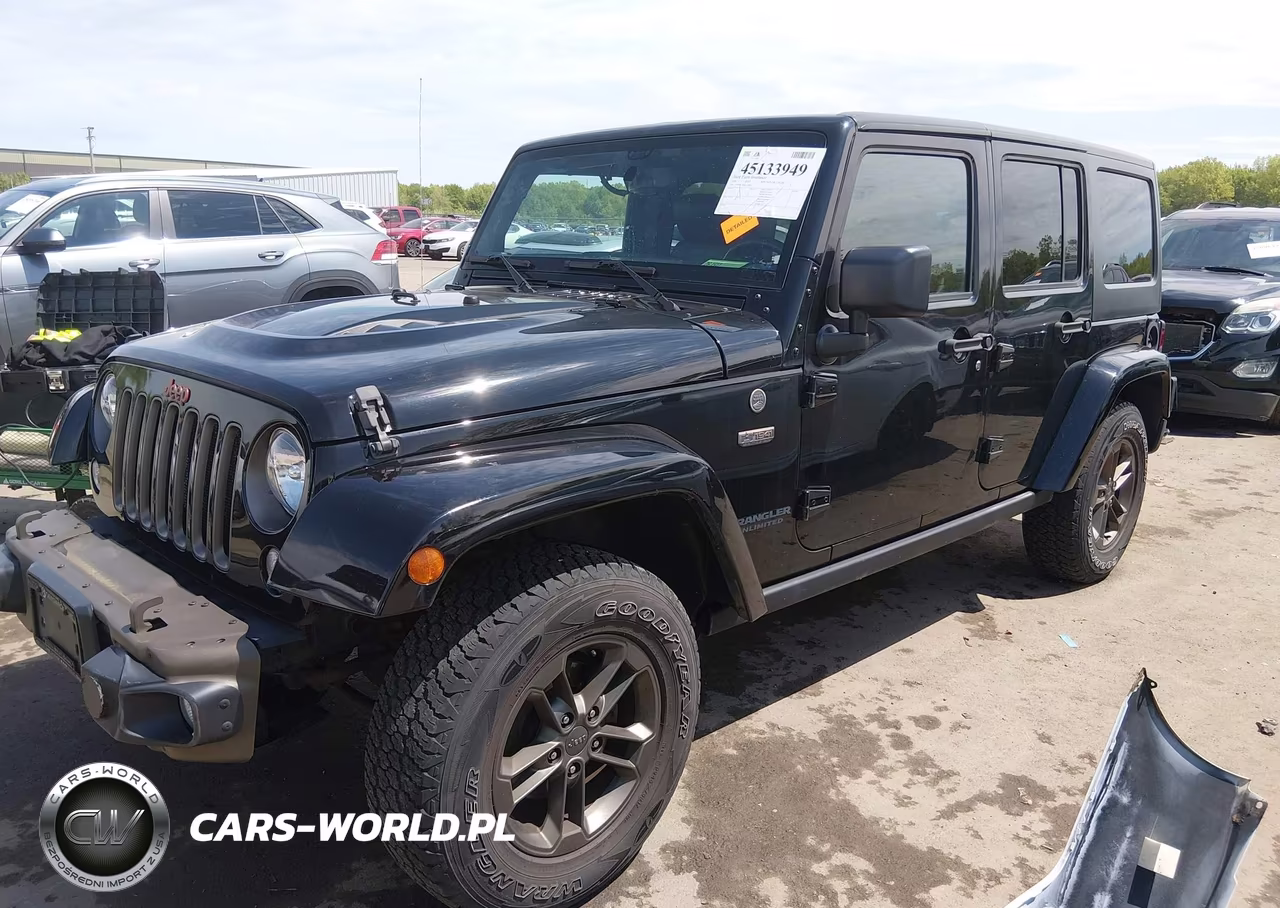 2016 Jeep Wrangler Unlimited 75Th Anniversary VIN:1C4BJWEG6GL319863 - 2