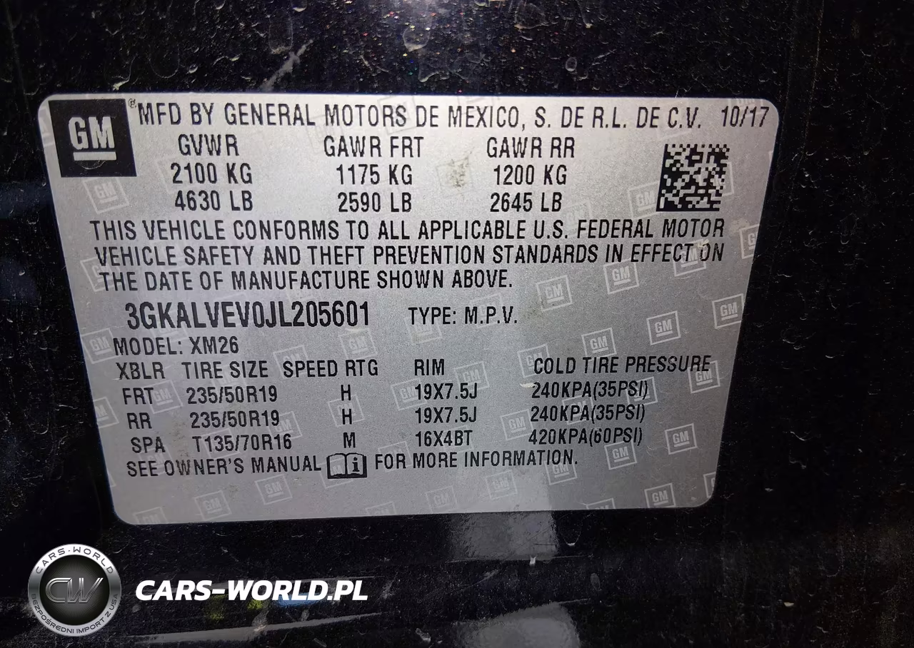2018 GMC Terrain Slt VIN:3GKALVEV0JL205601 - 9