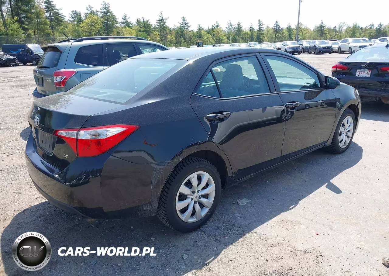 2016 Toyota Corolla Le VIN:2T1BURHE0GC614452 - 4