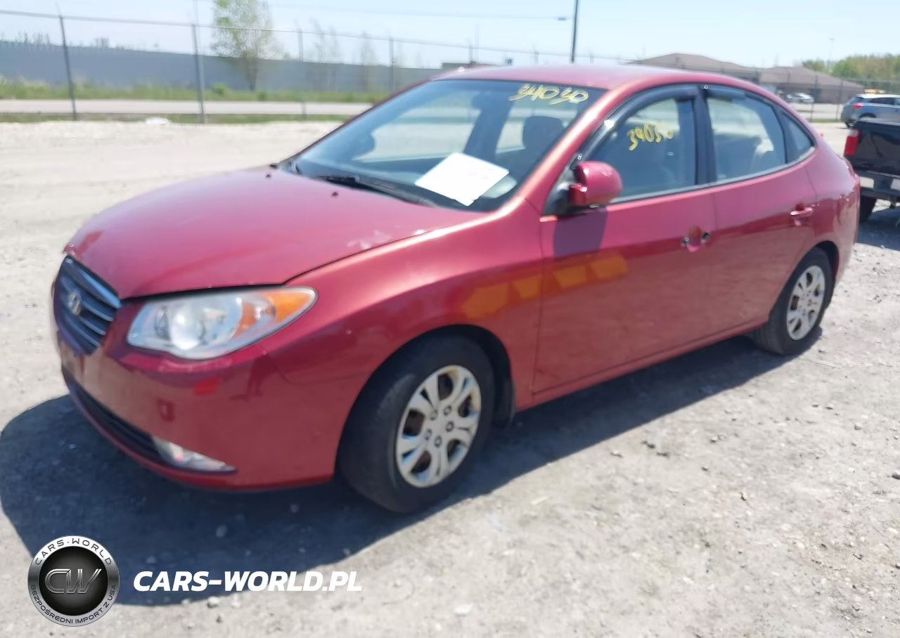 2009 Hyundai Elantra Gls VIN:KMHDU46DX9U811541 - 2