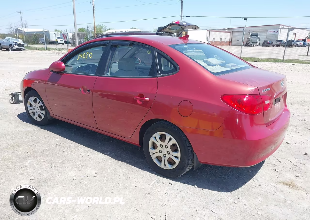 2009 Hyundai Elantra Gls VIN:KMHDU46DX9U811541 - 3