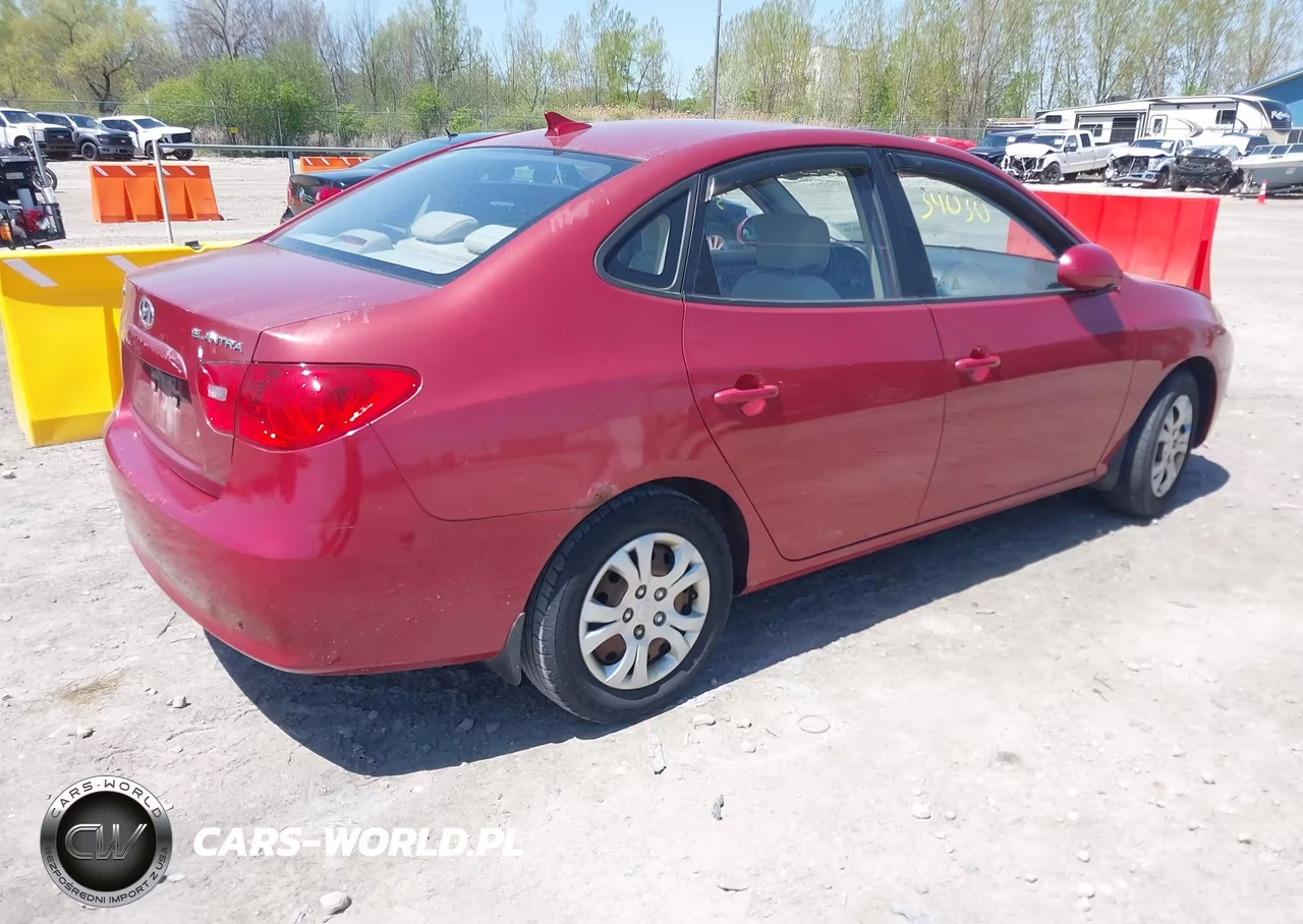 2009 Hyundai Elantra Gls VIN:KMHDU46DX9U811541 - 4
