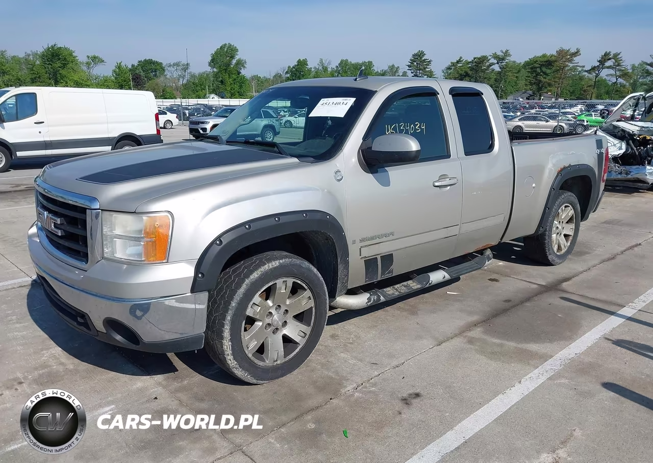 2008 GMC Sierra 1500 Sl-Sle1-Sle2-Slt-Work Truck VIN:1GTEK19098Z186556 - 2