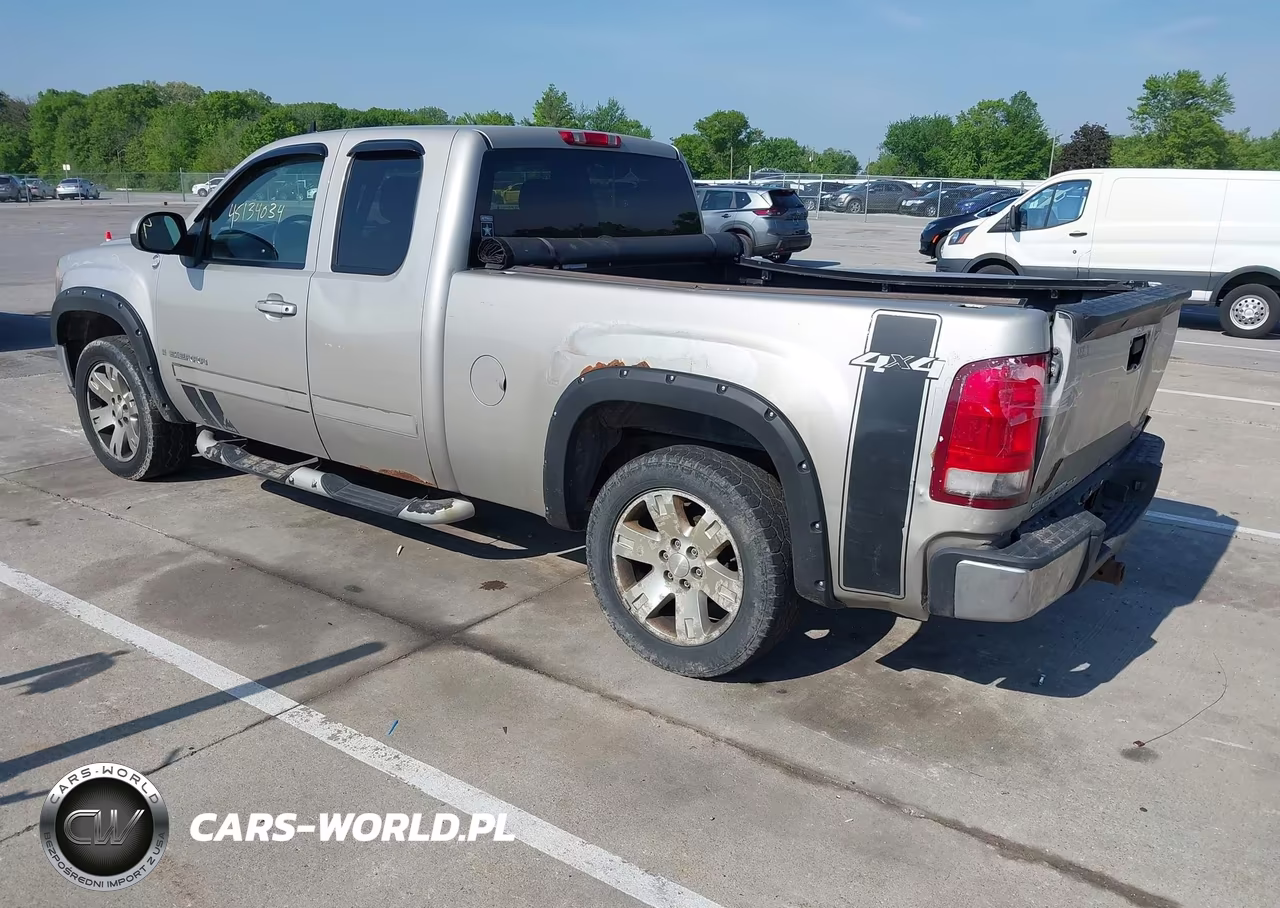 2008 GMC Sierra 1500 Sl-Sle1-Sle2-Slt-Work Truck VIN:1GTEK19098Z186556 - 3