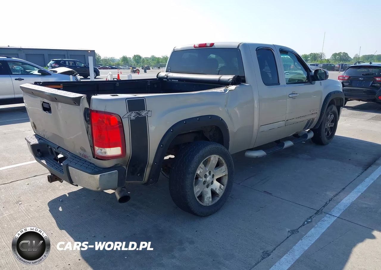 2008 GMC Sierra 1500 Sl-Sle1-Sle2-Slt-Work Truck VIN:1GTEK19098Z186556 - 4