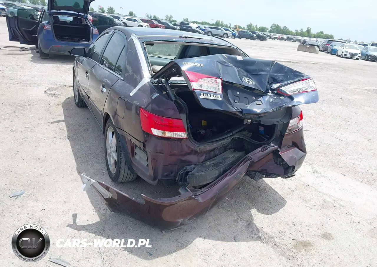 2006 Hyundai Sonata Gls V6-Lx V6 VIN:5NPEU46F16H073600 - 6