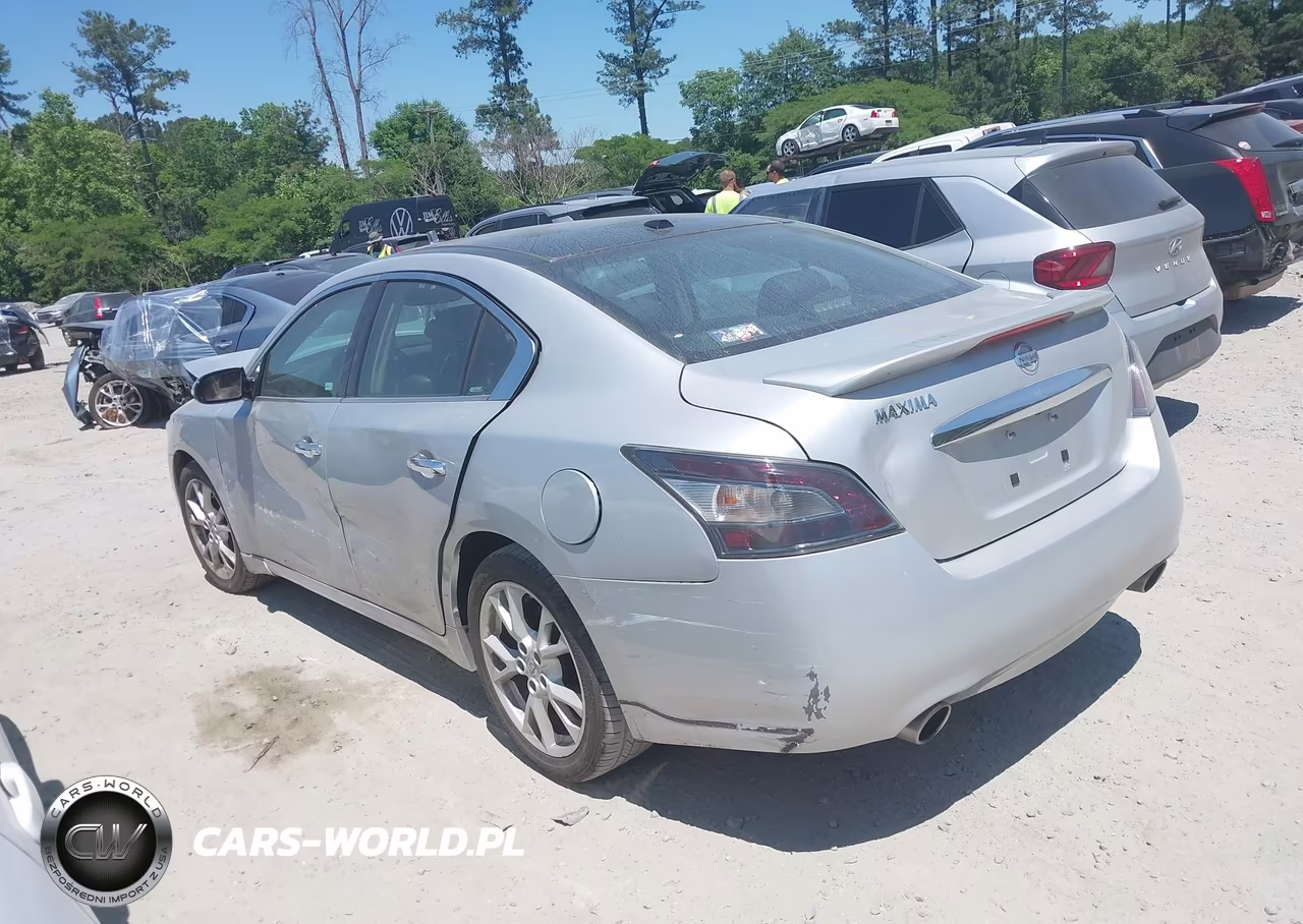 2012 Nissan Maxima 3.5 Sv VIN:1N4AA5AP1CC864249 - 3