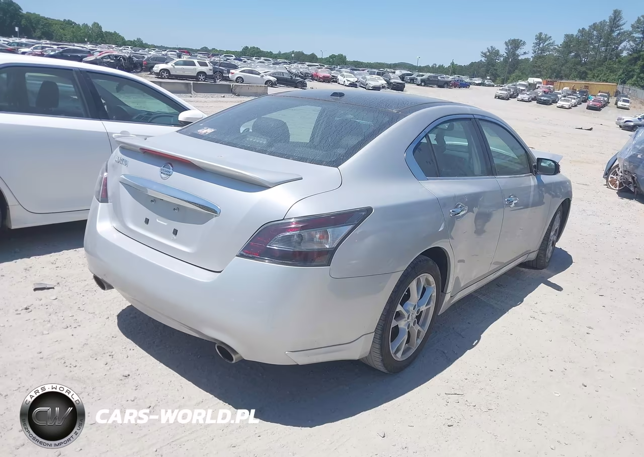 2012 Nissan Maxima 3.5 Sv VIN:1N4AA5AP1CC864249 - 4