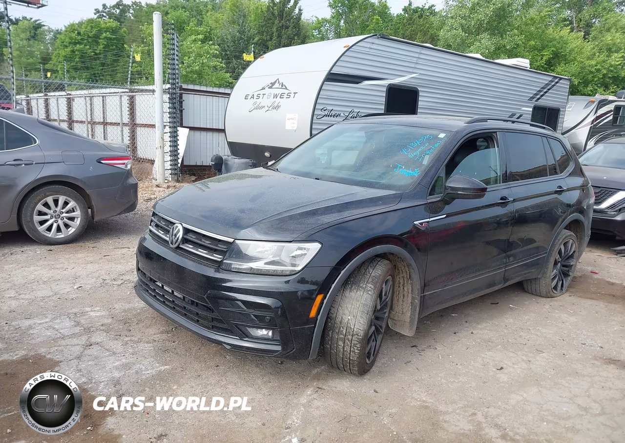 2020 Volkswagen Tiguan 2.0T Se-2.0T Se R-Line Black-2.0T Sel VIN:3VV3B7AXXLM086609 - 2