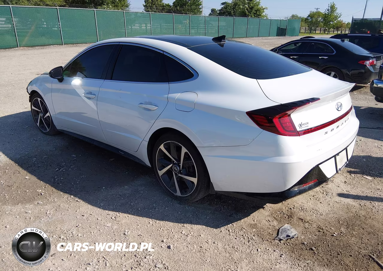 2021 Hyundai Sonata Sel Plus VIN:5NPEJ4J21MH120019 - 3
