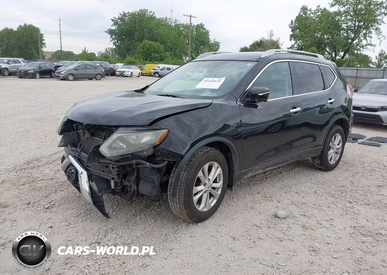 2014 Nissan Rogue Sv VIN:5N1AT2MV1EC780153 - 2
