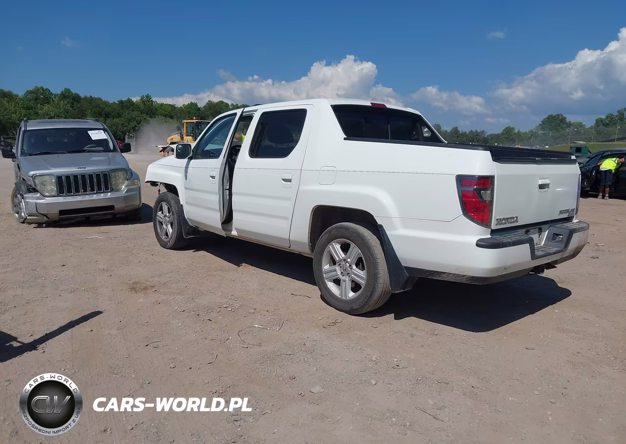 2014 Honda Ridgeline Rtl VIN:5FPYK1F53EB002475 - 3