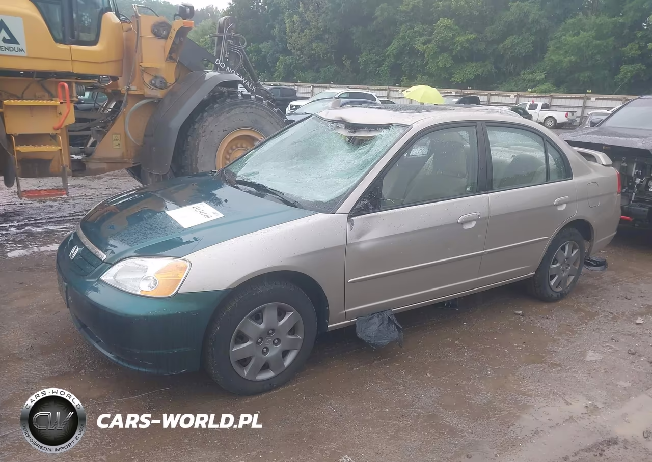 2001 Honda Civic Ex VIN:JHMES26761S001481 - 2